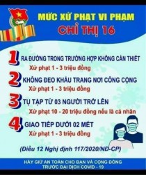 Một số lưu ý thực hiện Chỉ thị số 17/CT-UBND và mức xử phạt đối với hành vi vi phạm pháp luật về phòng chống dịch Covid-19