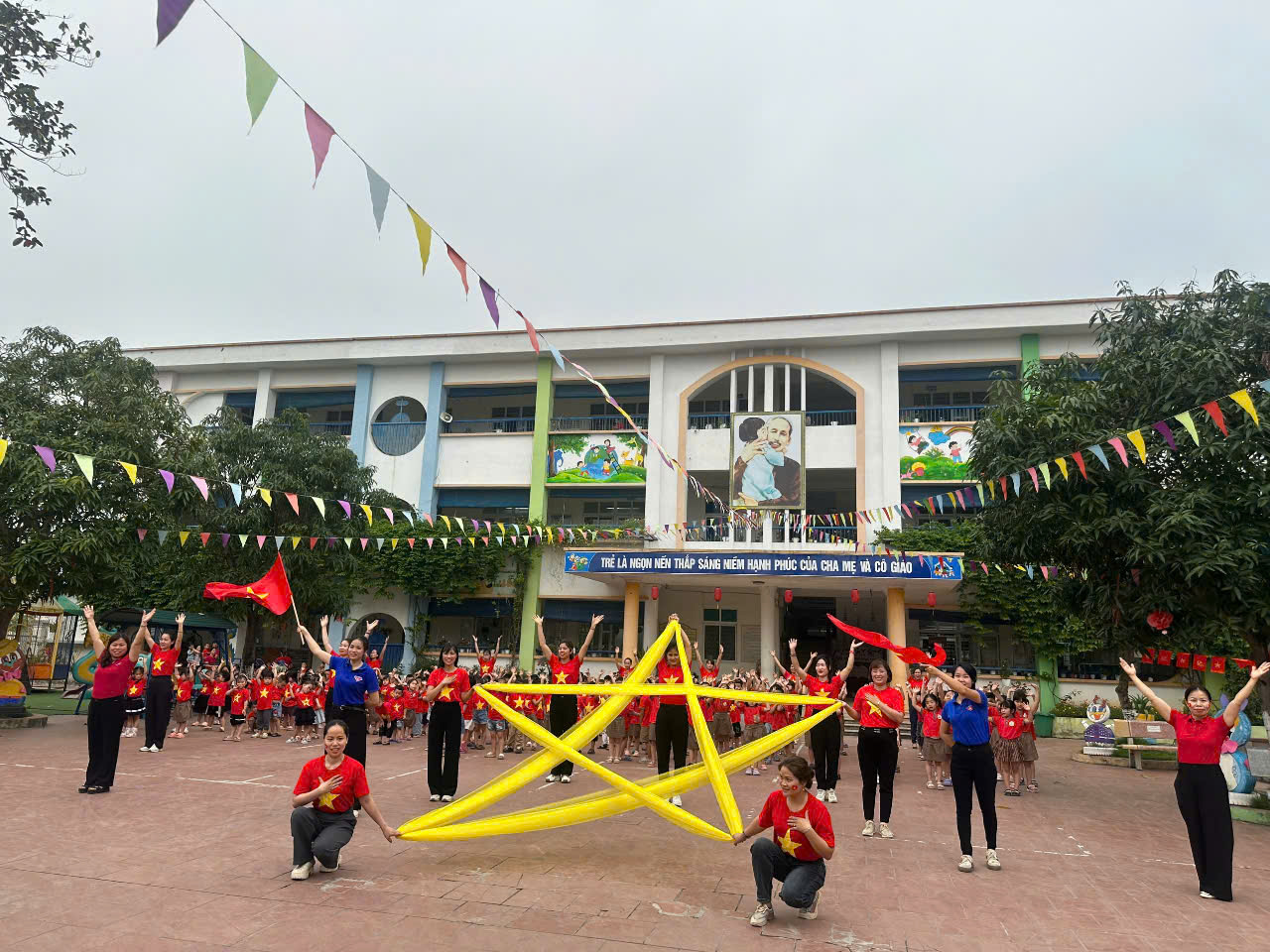 Trường Mầm non Kim Thư trân trọng thông báo Danh sách trẻ năm học 2025-2026